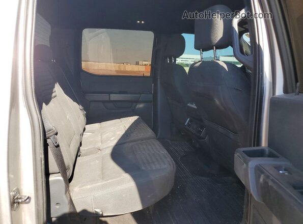 1FTEW1EP8MFA78965 2021 FORD F150 Silver Հետևի նստատեղերի տեսք