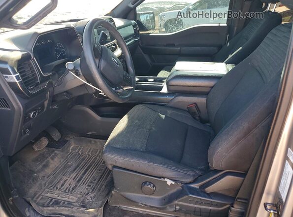 1FTEW1EP8MFA78965 2021 FORD F150 Silver Սալոնի դիմացի տեսք