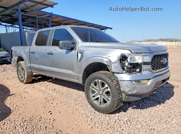 1FTEW1EP8MFA78965 2021 FORD F150 Silver Առջևի աջ