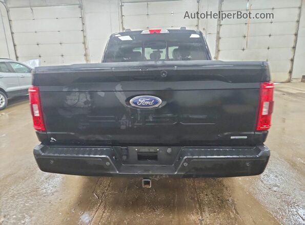 1FTEW1EP8MFB08059 2021 FORD F150 Black უკანა ხედი