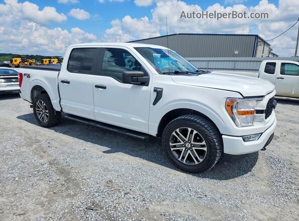 1FTEW1EP8MFB60193 2021 FORD F150 White Առջևի աջ