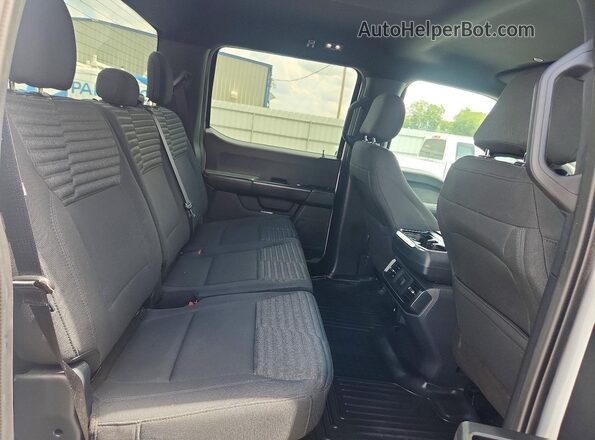 1FTEW1EP8MFB60193 2021 FORD F150 White Հետևի նստատեղերի տեսք