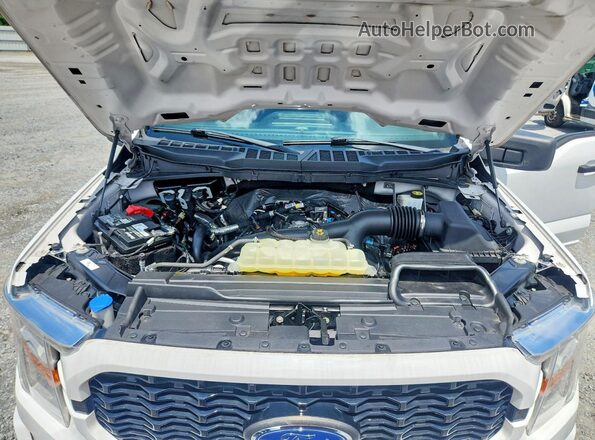 1FTEW1EP8MFB60193 2021 FORD F150 White Սալոնի հետևի տեսք