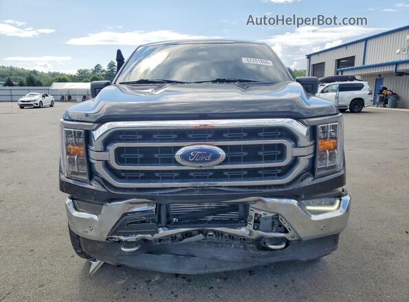 1FTEW1EP8MFC68409 2021 FORD F150 Black წინა ხედი