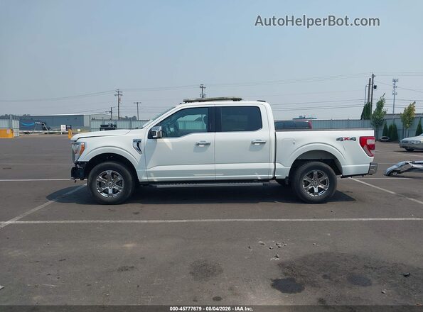 1FTEW1EP8MKE83375 2021 FORD F150 Белый 