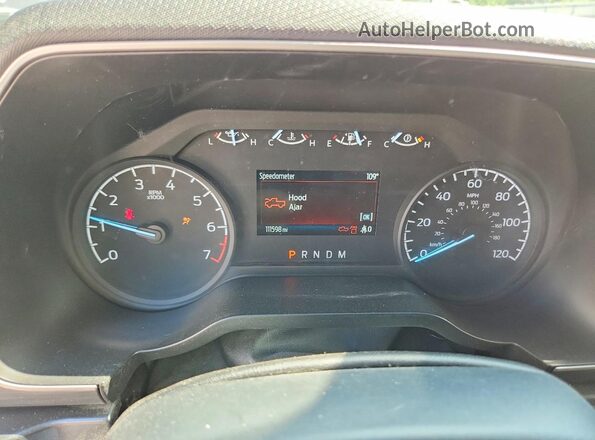 1FTEW1EP8NKD64548 2022 FORD F150 Silver Widok zestawu wskaźników
