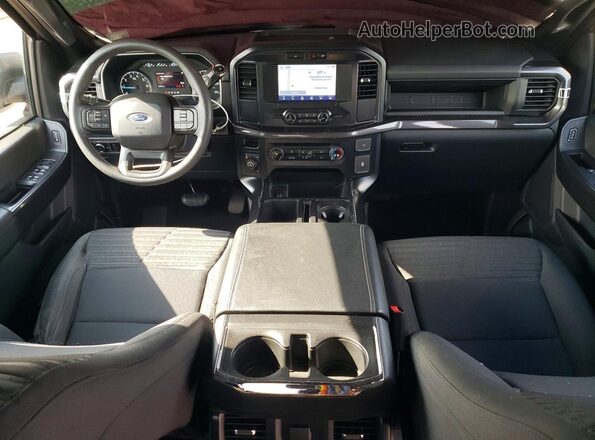 1FTEW1EP8PFA48935 2023 FORD F150 Gray Вид панелі приладів