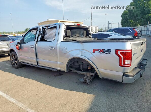 1FTEW1EP9GFB83714 2016 FORD F150 Серебряный Задняя левая четверть