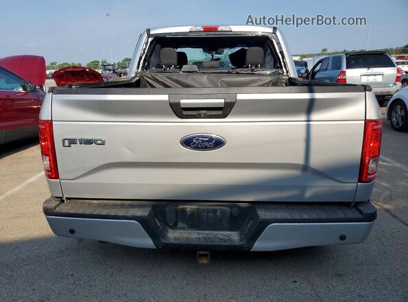 1FTEW1EP9GFB83714 2016 FORD F150 Серебряный Вид сзади