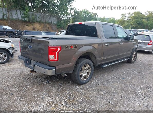1FTEW1EP9GFC57813 2016 FORD F150 Beige Задня права чверть