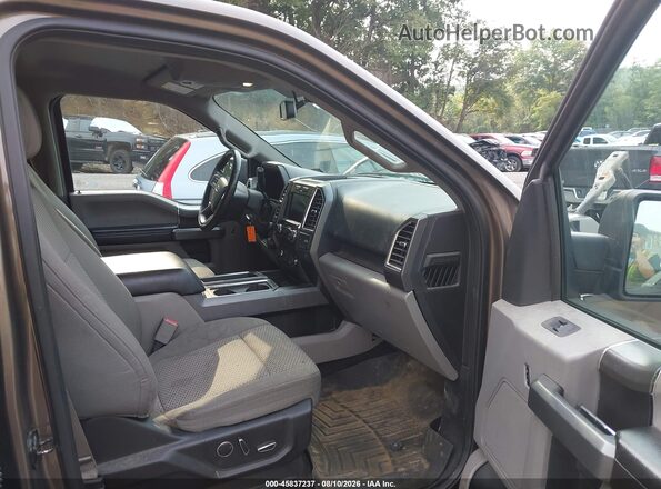 1FTEW1EP9GFC57813 2016 FORD F150 Beige Вид салону спереду