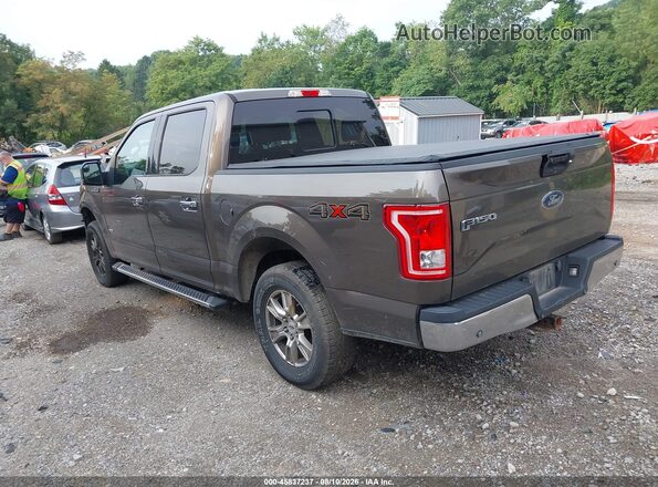 1FTEW1EP9GFC57813 2016 FORD F150 Beige Задня ліва чверть