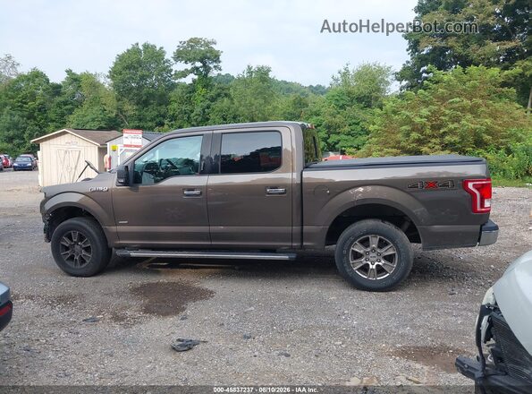 1FTEW1EP9GFC57813 2016 FORD F150 Beige Панорамний вид салону 360°