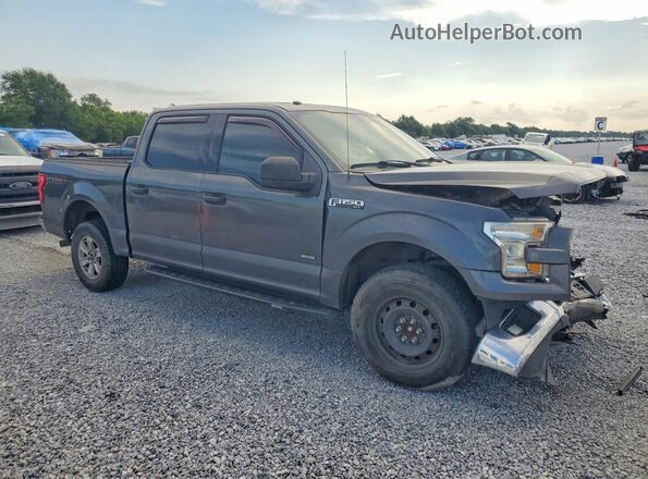 1FTEW1EP9GFC59304 2016 FORD F150 Charcoal Front right
