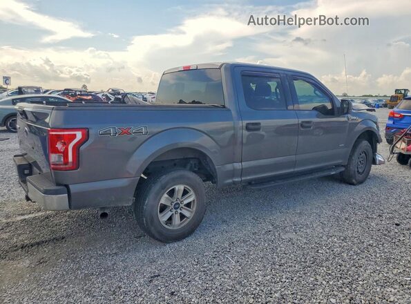 1FTEW1EP9GFC59304 2016 FORD F150 Charcoal Rear right