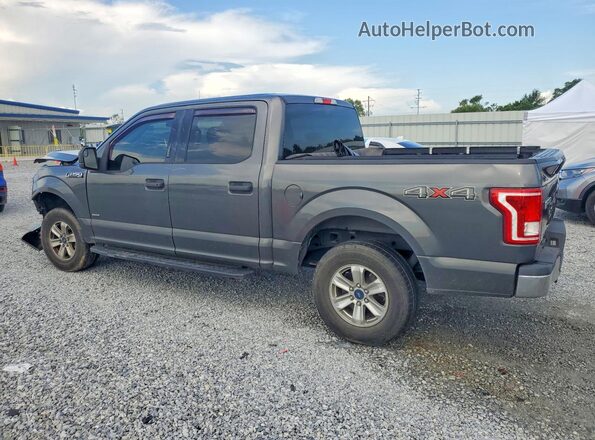 1FTEW1EP9GFC59304 2016 FORD F150 Charcoal Rear left