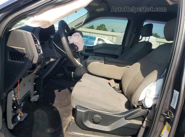 1FTEW1EP9GFC59304 2016 FORD F150 Charcoal Front interior view