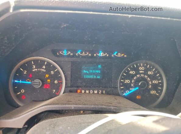 1FTEW1EP9GFC59304 2016 FORD F150 Charcoal Instrument cluster view