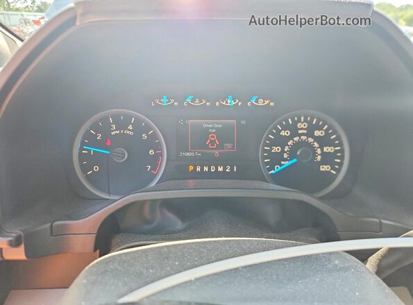 1FTEW1EP9GFD30100 2016 FORD F150 Blue Vista del cuadro de instrumentos