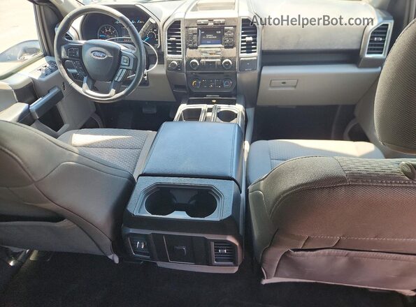 1FTEW1EP9GFD30100 2016 FORD F150 Blue Vista del salpicadero