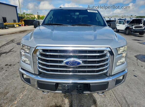 1FTEW1EP9GKF39389 2016 FORD F150 Silver წინა ხედი