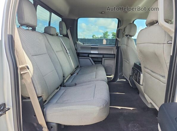 1FTEW1EP9GKF39389 2016 FORD F150 Silver უკანა სავარძლების ხედი