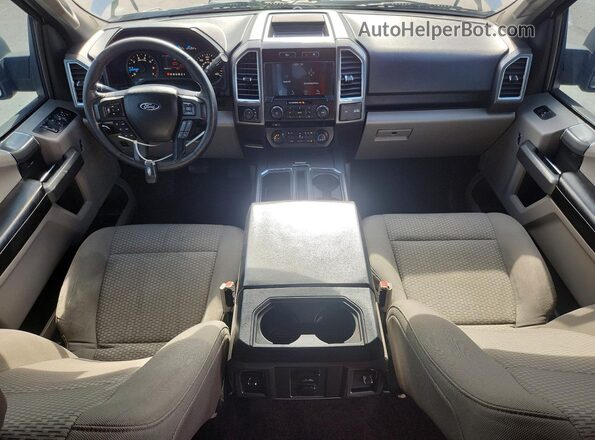1FTEW1EP9GKF39389 2016 FORD F150 Silver წინა პანელის ხედი