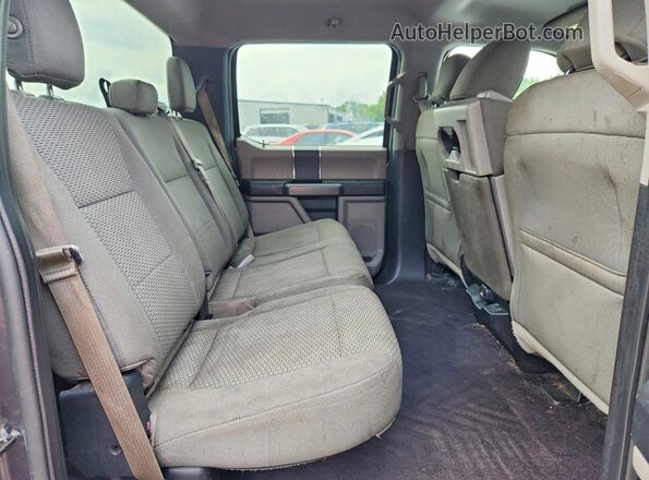 1FTEW1EP9HFA02189 2017 FORD F150 Gray უკანა სავარძლების ხედი