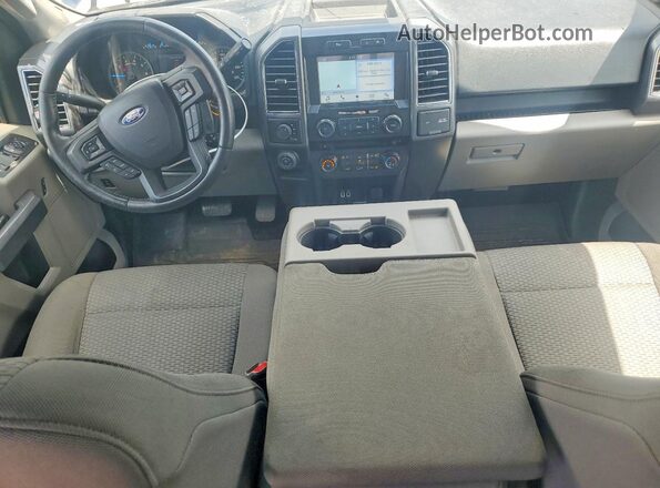 1FTEW1EP9HFC08189 2017 FORD F150 Синий Вид панели приборов