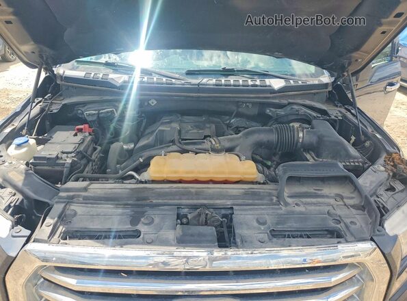 1FTEW1EP9HFC08189 2017 FORD F150 Синий Вид задней части салона