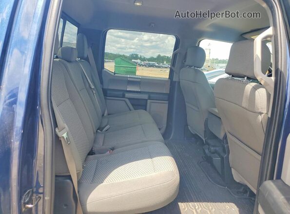 1FTEW1EP9HFC08189 2017 FORD F150 Синий Вид задних сидений