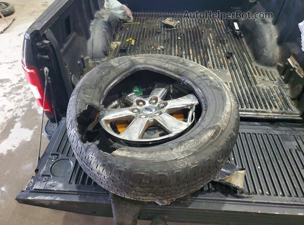 1FTEW1EP9JFB56052 2018 FORD F150 Black Вид підкапотного простору