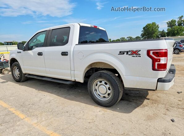 1FTEW1EP9JKC79874 2018 FORD F150 Белый Задняя левая четверть