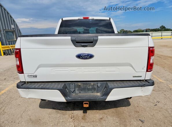 1FTEW1EP9JKC79874 2018 FORD F150 Белый Вид сзади