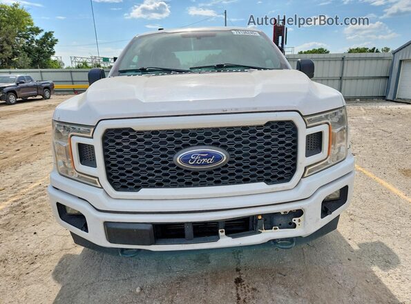 1FTEW1EP9JKC79874 2018 FORD F150 Белый Вид спереди