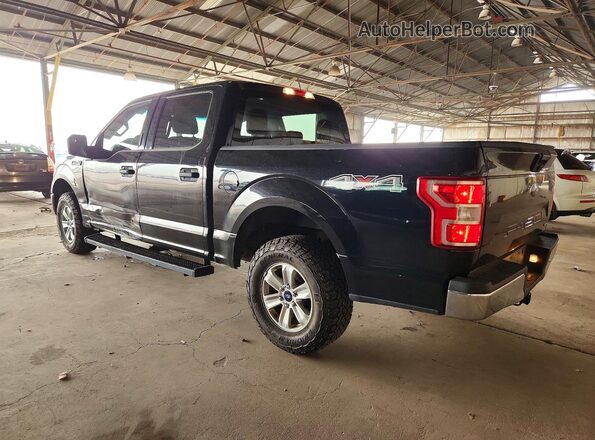 1FTEW1EP9JKE88497 2018 FORD F150 Black Rear left