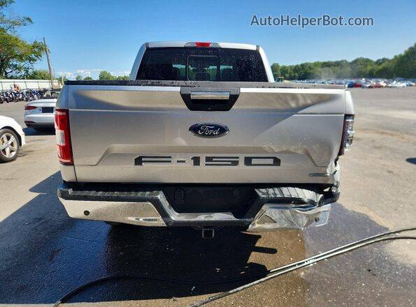 1FTEW1EP9KFB56585 2019 FORD F150 Silver Вид ззаду