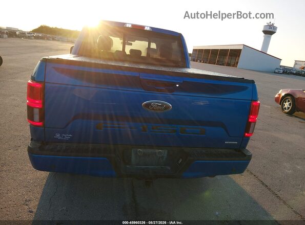1FTEW1EP9KFB66324 2019 FORD F150 Blue 