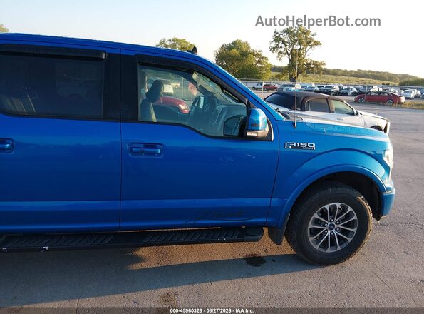 1FTEW1EP9KFB66324 2019 FORD F150 Blue 