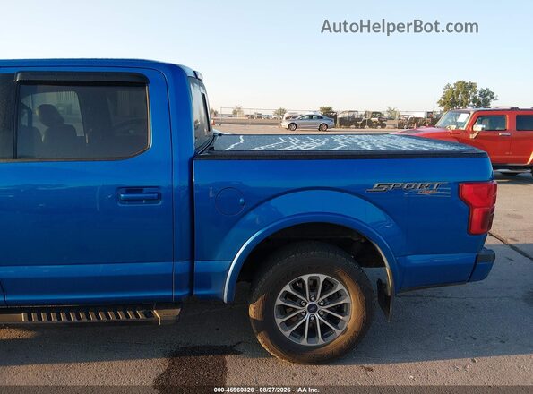 1FTEW1EP9KFB66324 2019 FORD F150 Blue 
