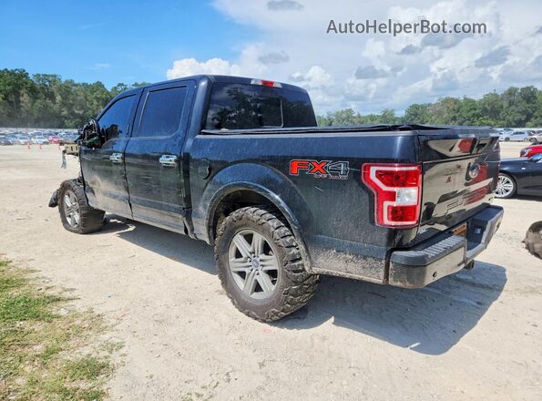 1FTEW1EP9KFC58419 2019 FORD F150 Black უკანა მარცხენა