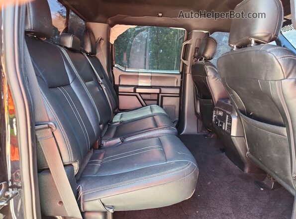 1FTEW1EP9KFC58419 2019 FORD F150 Black უკანა სავარძლების ხედი