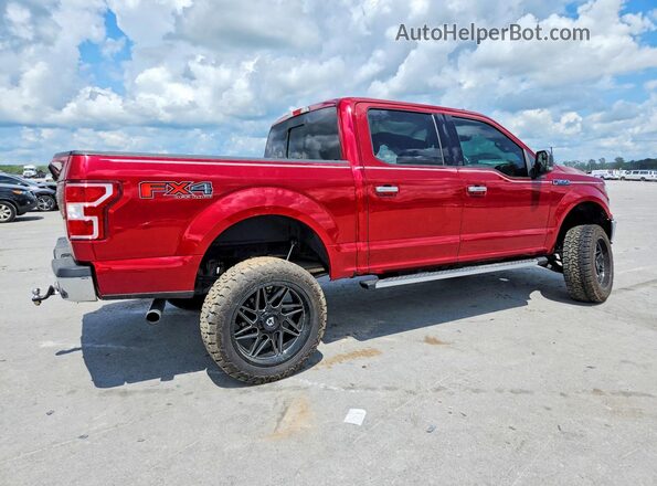 1FTEW1EP9KFD52414 2019 FORD F150 Red Tył prawy