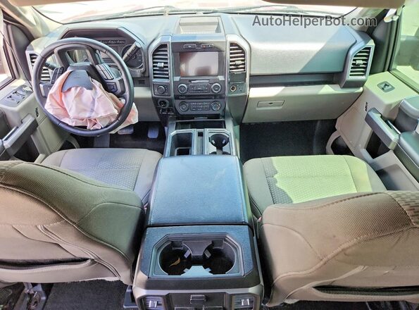 1FTEW1EP9KFD52414 2019 FORD F150 Red Widok deski rozdzielczej