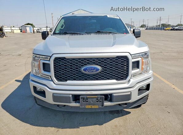 1FTEW1EP9KKE94401 2019 FORD F150 Серебряный Вид спереди