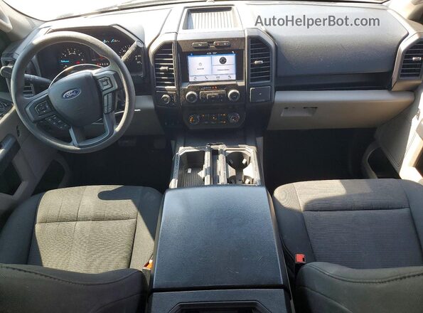 1FTEW1EP9KKE94401 2019 FORD F150 Серебряный Вид панели приборов