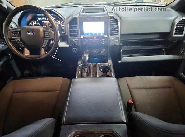 1FTEW1EP9LKD10172 2020 FORD F150 White Вид панелі приладів