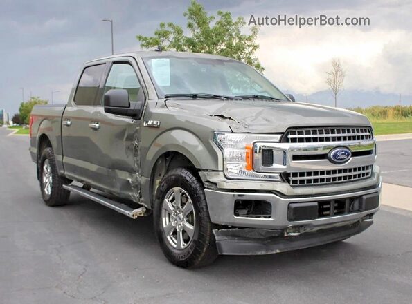 1FTEW1EP9LKD11323 2020 FORD F150 Gray Հետևի աջ