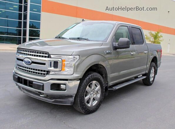 1FTEW1EP9LKD11323 2020 FORD F150 Gray Հետևի ձախ
