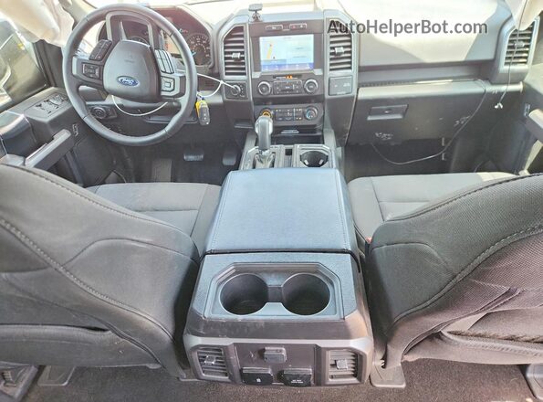 1FTEW1EP9LKD19941 2020 FORD F150 Серый Вид панели приборов